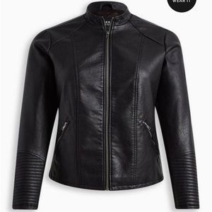 Torrid Faux leather jacket